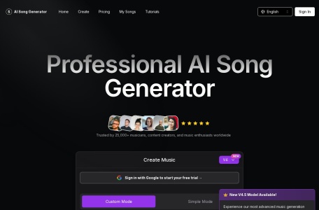 Free AI Song Generator